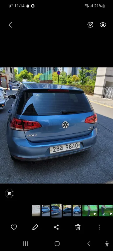 폭스바겐 골프 1.6 TDI 차량 사진 2